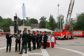 Gottesdienst im Feuerwehrhaus