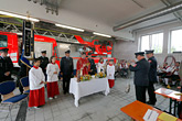 Gottesdienst im Feuerwehrhaus