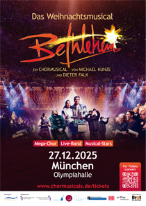 Weihnachtsgeschichte rockt als Musical die Olympiahalle